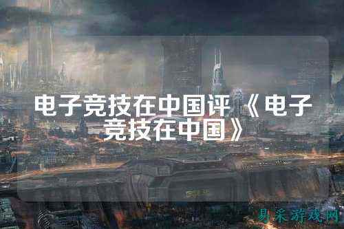电子竞技在中国评 《电子竞技在中国》