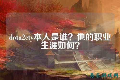dota2cty本人是谁？他的职业生涯如何？