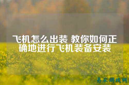 飞机怎么出装 教你如何正确地进行飞机装备安装