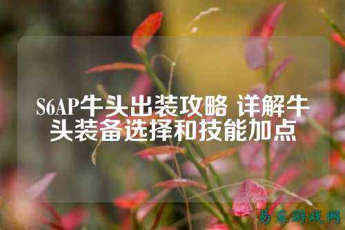 S6AP牛头出装攻略 详解牛头装备选择和技能加点