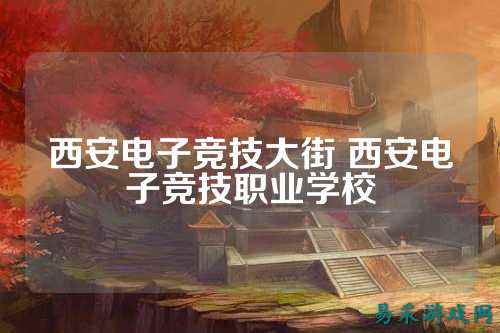 西安电子竞技大街 西安电子竞技职业学校