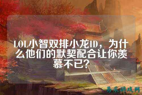 LOL小智双排小龙ID，为什么他们的默契配合让你羡慕不已？