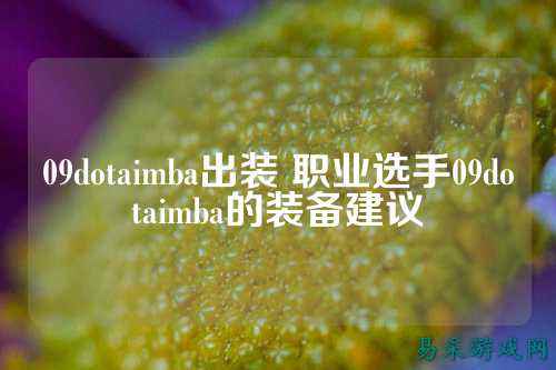 09dotaimba出装 职业选手09dotaimba的装备建议