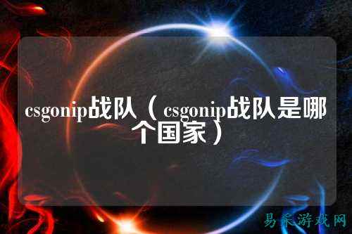 csgonip战队（csgonip战队是哪个国家）