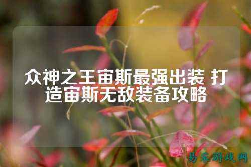 众神之王宙斯最强出装 打造宙斯无敌装备攻略
