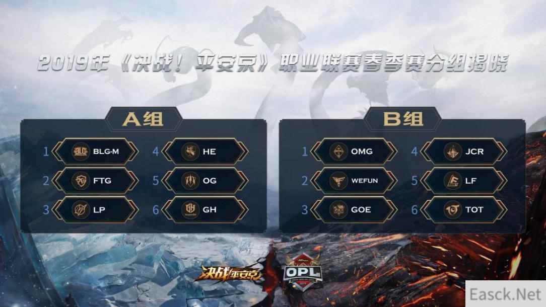 十二支强队共逐一梦 2019年OPL职业联赛春季赛战队巡礼