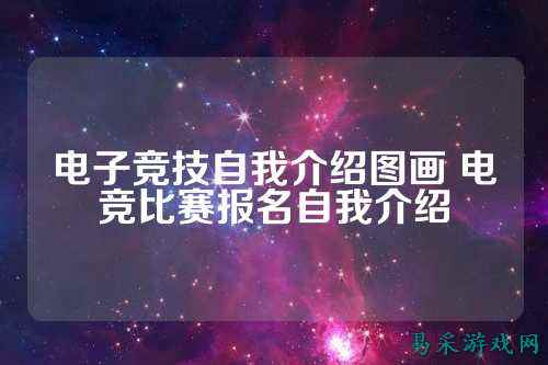 电子竞技自我介绍图画 电竞比赛报名自我介绍