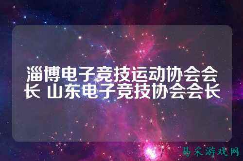 淄博电子竞技运动协会会长 山东电子竞技协会会长