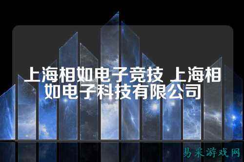 上海相如电子竞技 上海相如电子科技有限公司