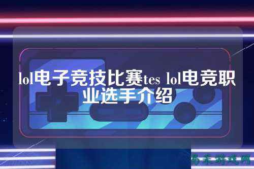 lol电子竞技比赛tes lol电竞职业选手介绍