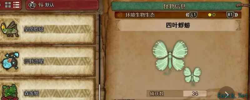 怪物猎人荒野四叶蜉蝣在哪里