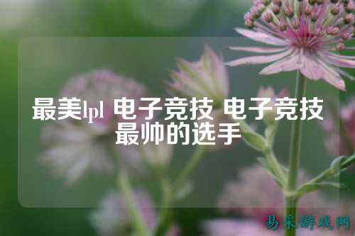 最美lpl 电子竞技 电子竞技最帅的选手