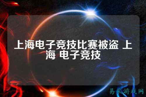 上海电子竞技比赛被盗 上海 电子竞技