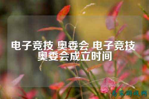 电子竞技 奥委会 电子竞技 奥委会成立时间