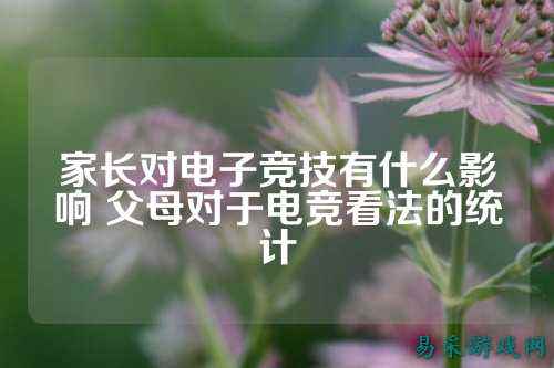 家长对电子竞技有什么影响 父母对于电竞看法的统计