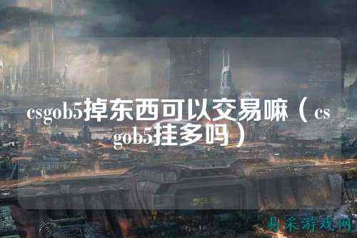 csgob5掉东西可以交易嘛(csgob5挂多吗)