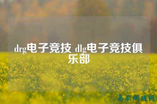 drg电子竞技 dlg电子竞技俱乐部