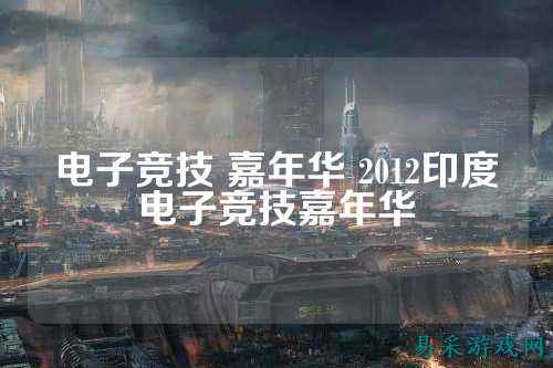 电子竞技 嘉年华 2012印度电子竞技嘉年华
