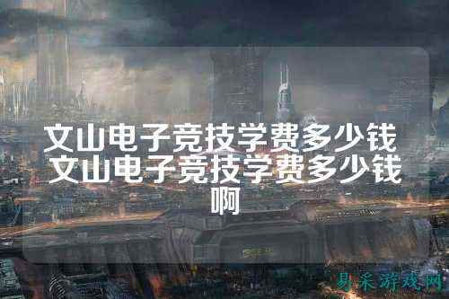 文山电子竞技学费多少钱 文山电子竞技学费多少钱啊