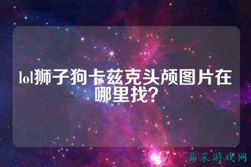 lol狮子狗卡兹克头颅图片在哪里找？