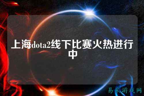 上海dota2线下比赛火热进行中