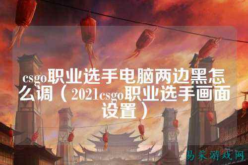 csgo职业选手电脑两边黑怎么调（2021csgo职业选手画面设置）