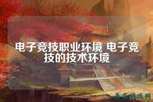 电子竞技职业环境 电子竞技的技术环境
