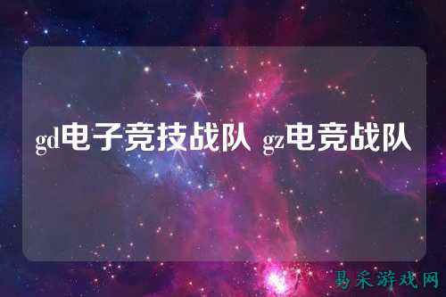gd电子竞技战队 gz电竞战队