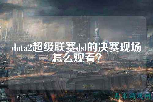 dota2超级联赛dsl的决赛现场怎么观看?