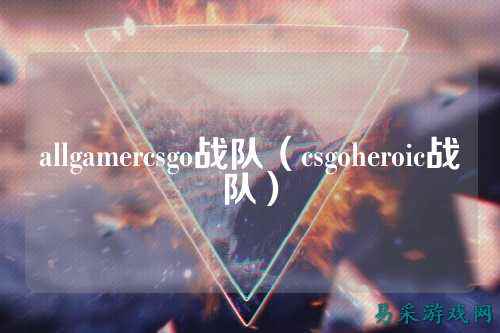 allgamercsgo战队(csgoheroic战队)
