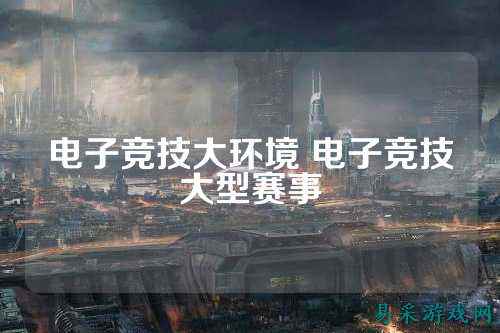 电子竞技大环境 电子竞技大型赛事