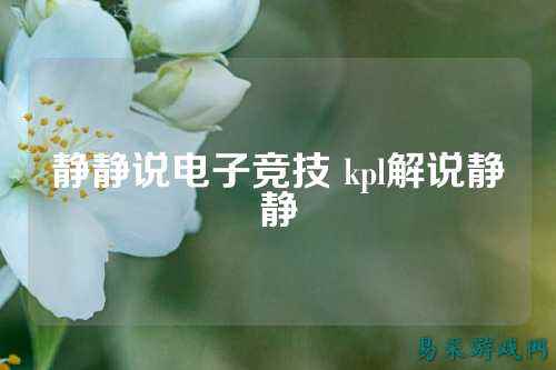 静静说电子竞技 kpl解说静静
