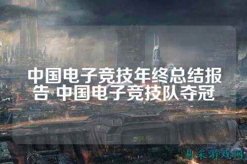 中国电子竞技年终总结报告 中国电子竞技队夺冠