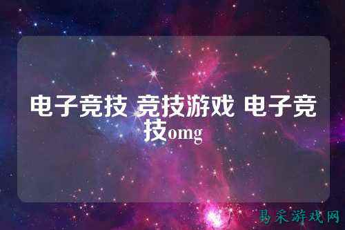 电子竞技 竞技游戏 电子竞技omg