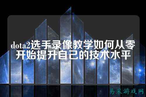 dota2选手录像教学如何从零开始提升自己的技术水平