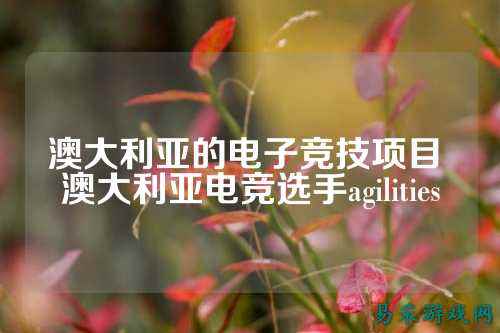 澳大利亚的电子竞技项目 澳大利亚电竞选手agilities