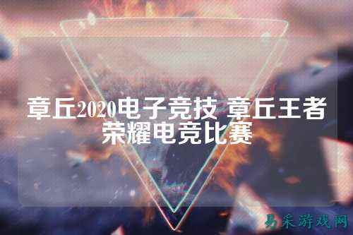 章丘2020电子竞技 章丘王者荣耀电竞比赛