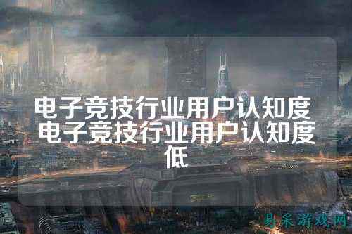 电子竞技行业用户认知度 电子竞技行业用户认知度低