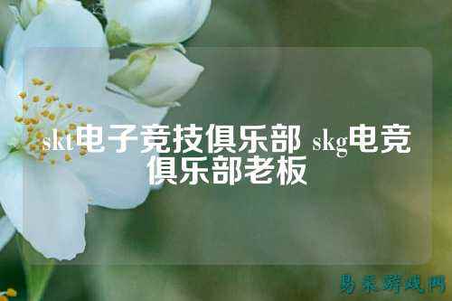 skt电子竞技俱乐部 skg电竞俱乐部老板