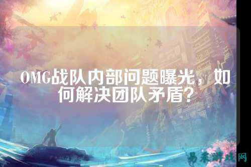 OMG战队内部问题曝光，如何解决团队矛盾？
