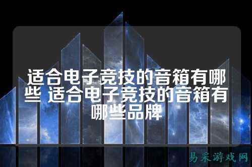 适合电子竞技的音箱有哪些 适合电子竞技的音箱有哪些品牌