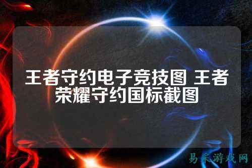 王者守约电子竞技图 王者荣耀守约国标截图