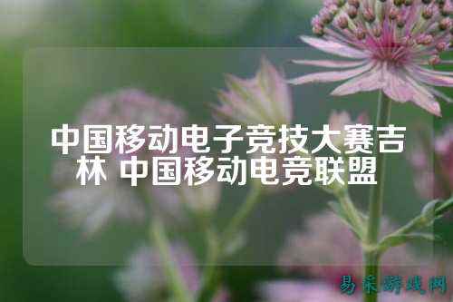 中国移动电子竞技大赛吉林 中国移动电竞联盟
