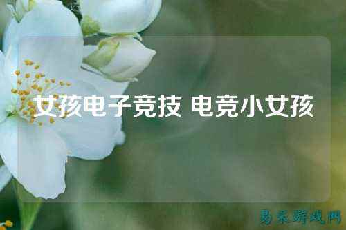 女孩电子竞技 电竞小女孩