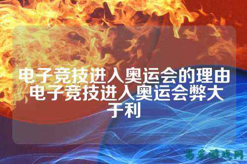 电子竞技进入奥运会的理由 电子竞技进入奥运会弊大于利