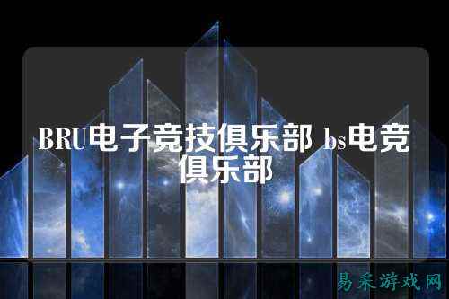 BRU电子竞技俱乐部 bs电竞俱乐部