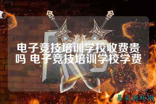电子竞技培训学校收费贵吗 电子竞技培训学校学费