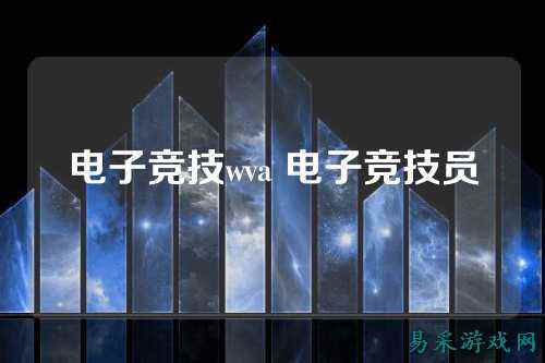 电子竞技wva 电子竞技员