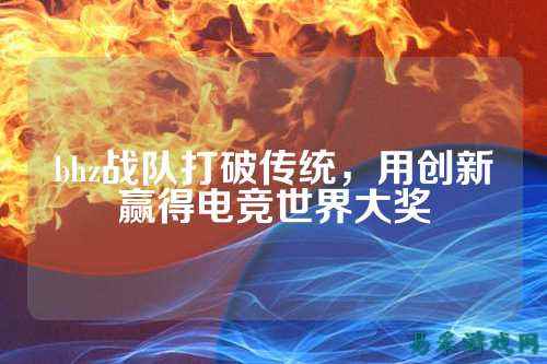 bhz战队打破传统，用创新赢得电竞世界大奖