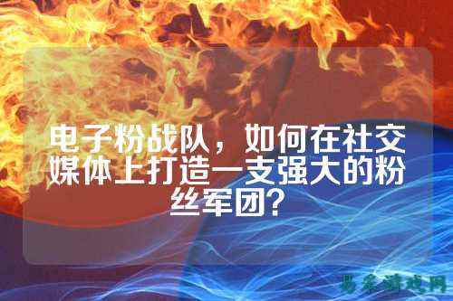 电子粉战队,如何在社交媒体上打造一支强大的粉丝军团?